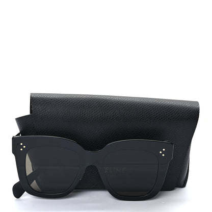 Celine Acetate Kim Sunglasses CL 41444/S Black 8 of 8