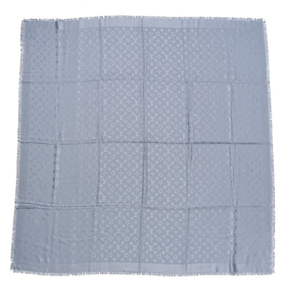 Louis Vuitton Silk Wool Monogram Shine Shawl 1 of 4