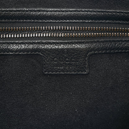 Gucci Goatskin Medium Aphrodite Shoulder Bag Black 7 of 9