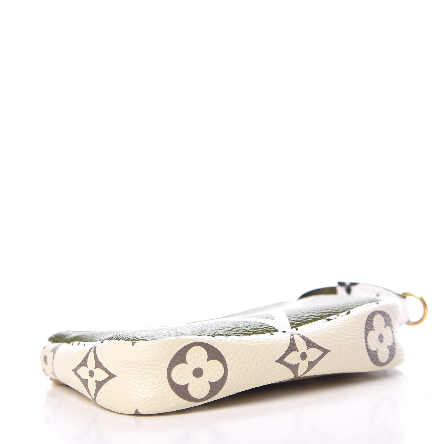 Louis Vuitton Monogram Giant Micro Pochette Accessories Kaki White 4 of 8