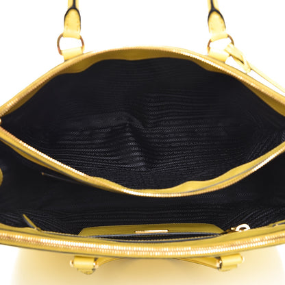 Prada Saffiano Large Galleria Double Zip Tote Girasole 6 of 18