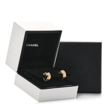 Chanel 18K Yellow Gold Coco Crush Earrings 5 of 5