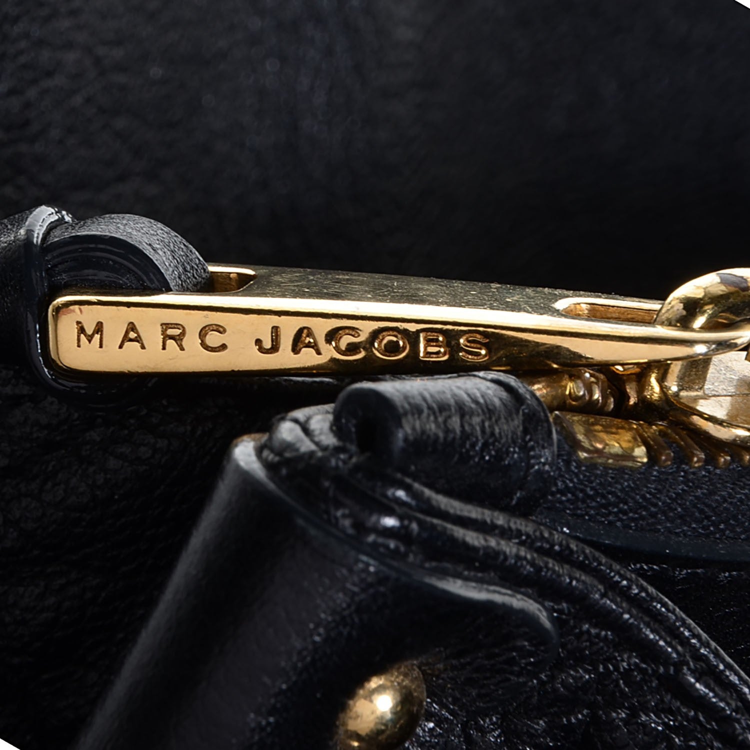 Marc Jacobs Leather Mix Quilted East West Virna Black 8 of 8