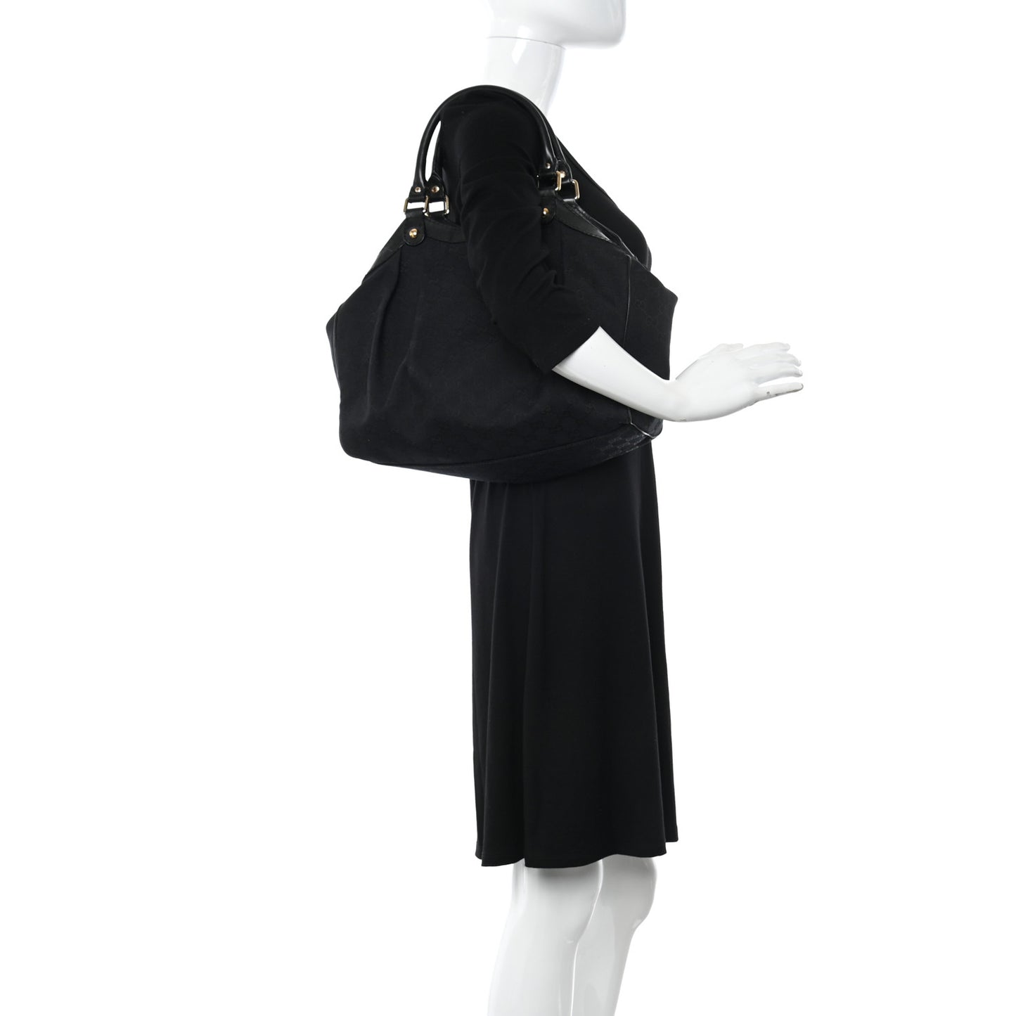 Monogram Medium Sukey Black
