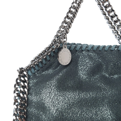 Stella McCartney Shaggy Deer Tiny Falabella Tote Petroleum 9 of 9