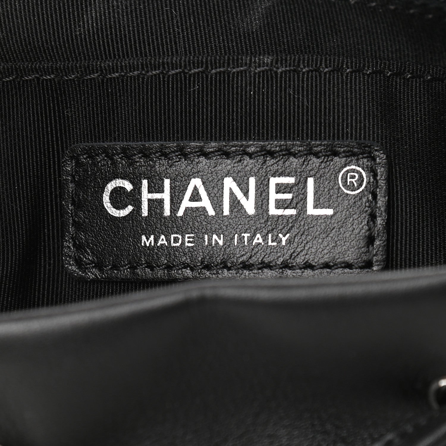 Chanel Calfskin Chevron Quilted Large Urban Spirit Backpack Black 6 of 9