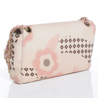 Chanel Silk Pillowed Camellia Flap Pink 3 of 9