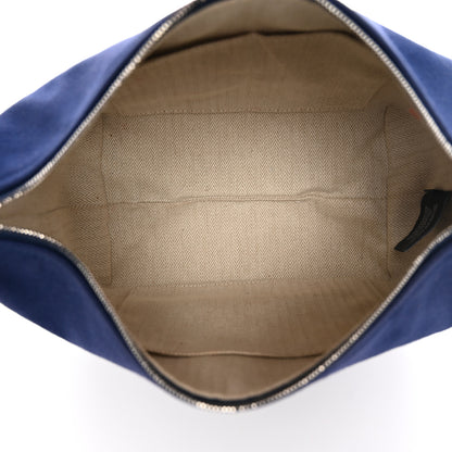 Hermes Canvas Small Bride-A-Brac Pouch Marine 5 of 15