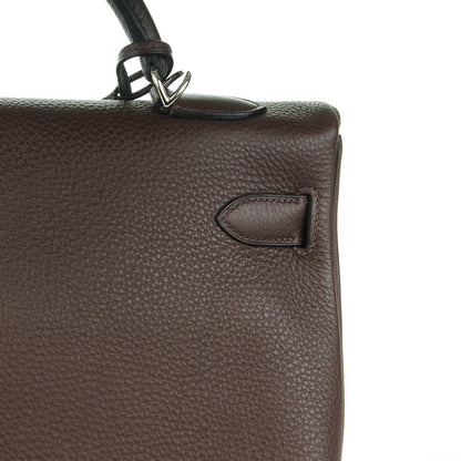Hermes Togo Kelly Retourne 40 Chocolate 14 of 25