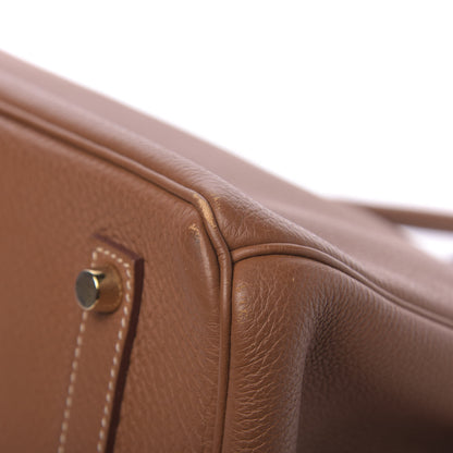 Hermes Togo Birkin 35 Gold 11 of 12