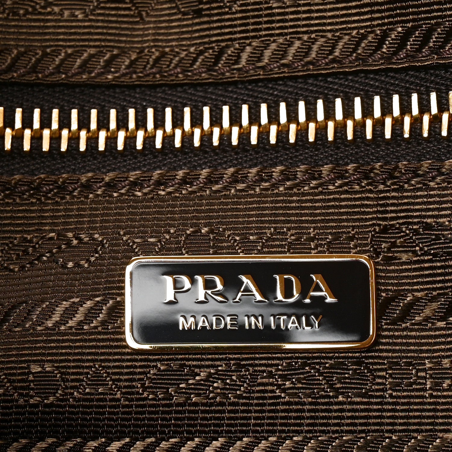 Prada Soft Lux Calfskin Triangle Medium Bonnie Shoulder Bag Palisander 6 of 9