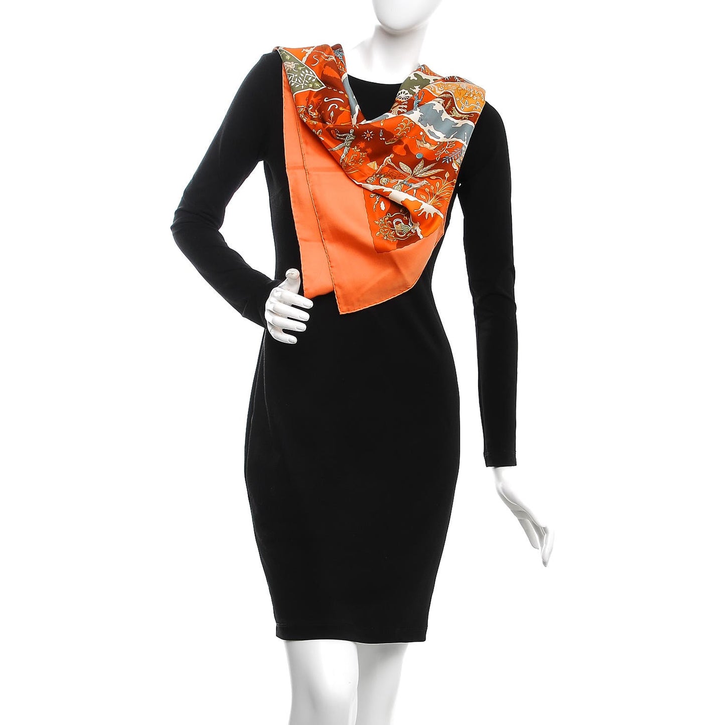 Silk Rives Fertiles Scarf 90