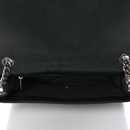Chanel Goatskin Quilted Large City Rock Flap Black 4 of 11