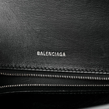 Balenciaga Glitter Fabric Small Hourglass Top Handle Bag Grey 5 of 8
