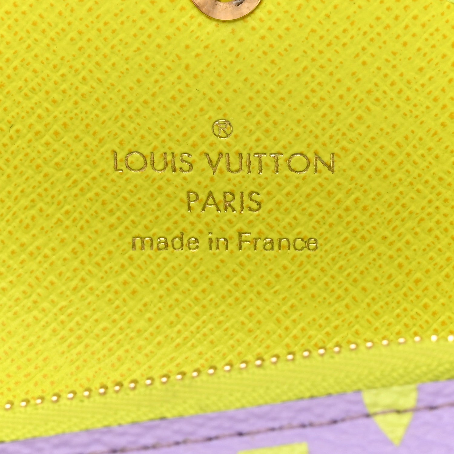Louis Vuitton Monogram Giant Zoe Wallet Pink Lilac 6 of 7