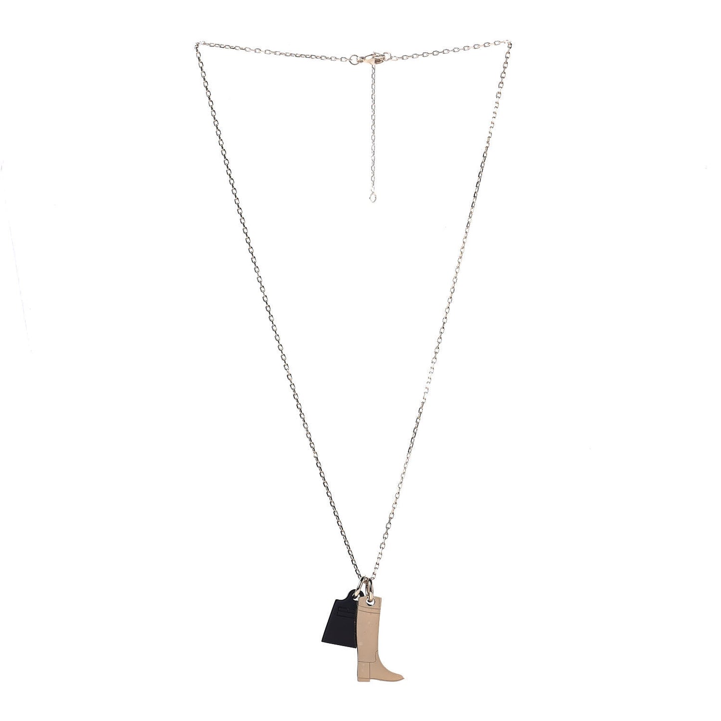 Permabrass Buffalo Horn Amulette Maroquinier PM Pendant Necklace