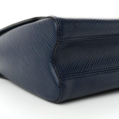 Louis Vuitton Epi Twist Shoulder Bag MM Indigo 8 of 9