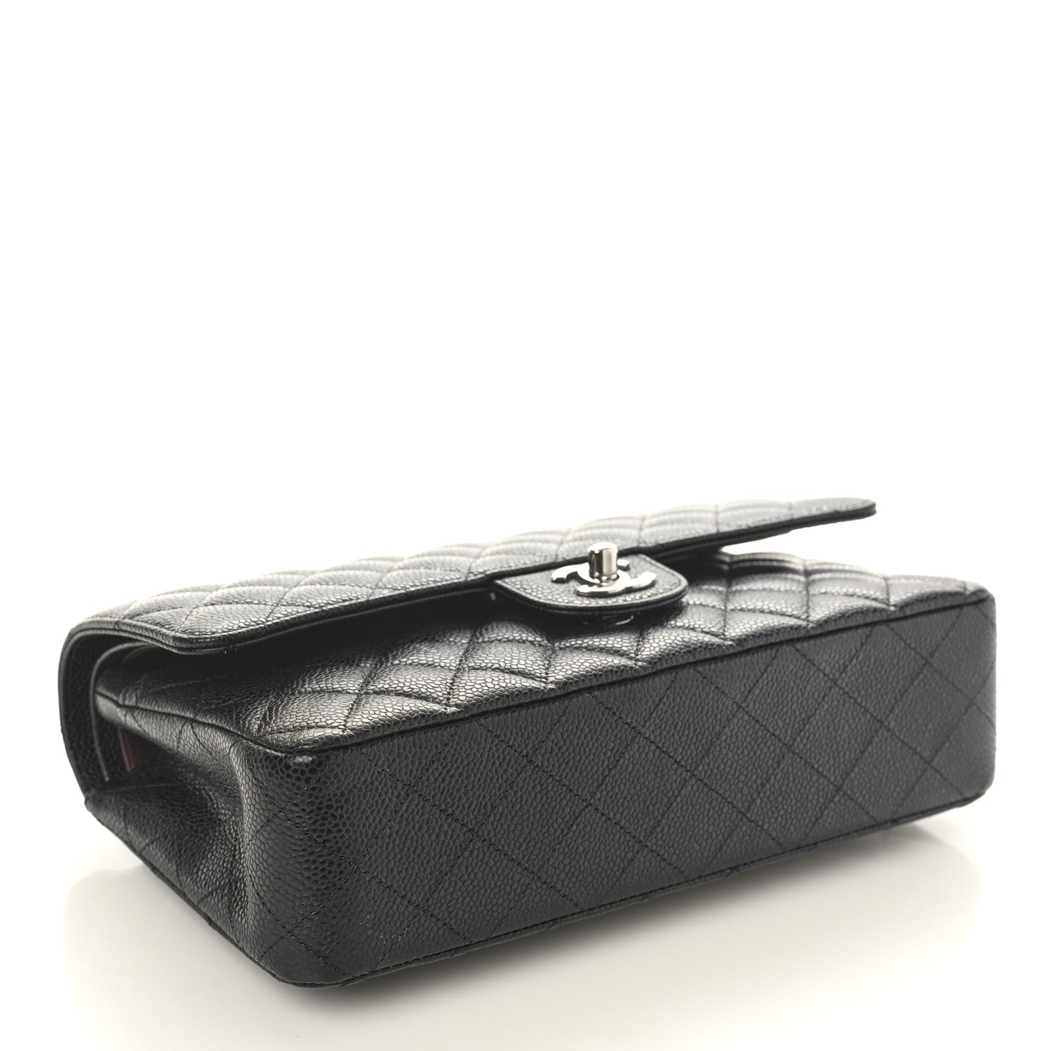 Chanel Caviar Quilted Medium Double Flap Black 4 of 9