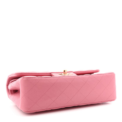 Chanel Caviar Quilted Small Double Flap Pink 4 of 11