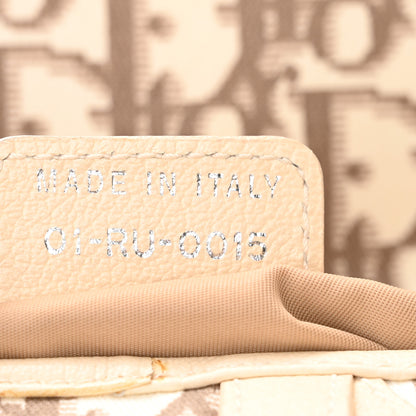 Christian Dior Monogram Vintage Flowers Saddle Bag Beige 7 of 16