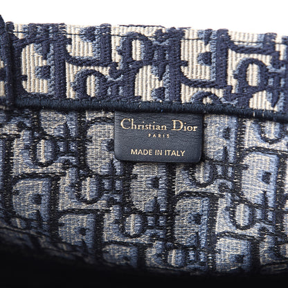 Christian Dior Oblique Book Tote Blue Multicolor 6 of 10