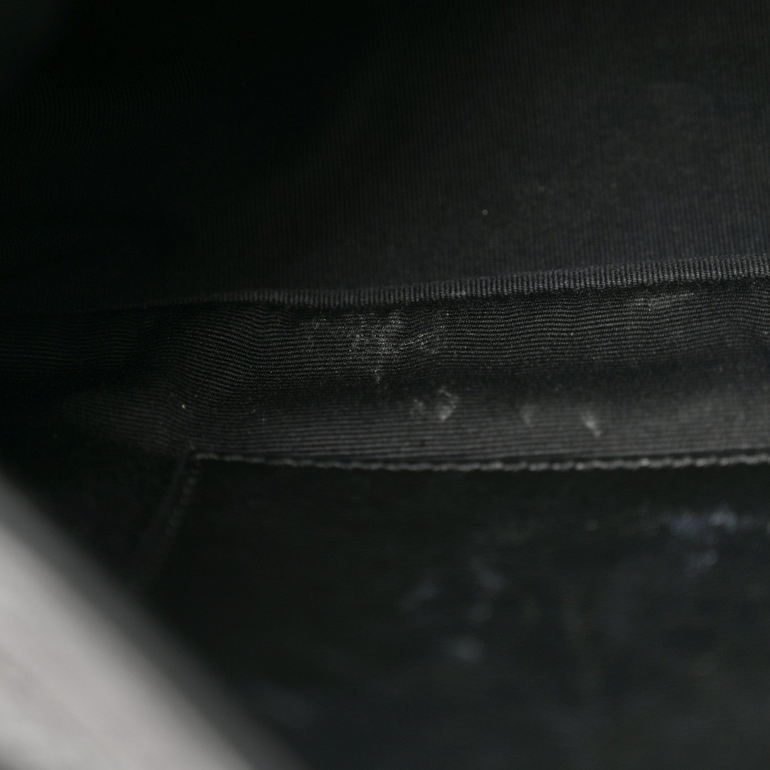 Saint Laurent Crinkled Calfskin Matelasse Monogram Medium Niki Chain Satchel Black 9 of 15