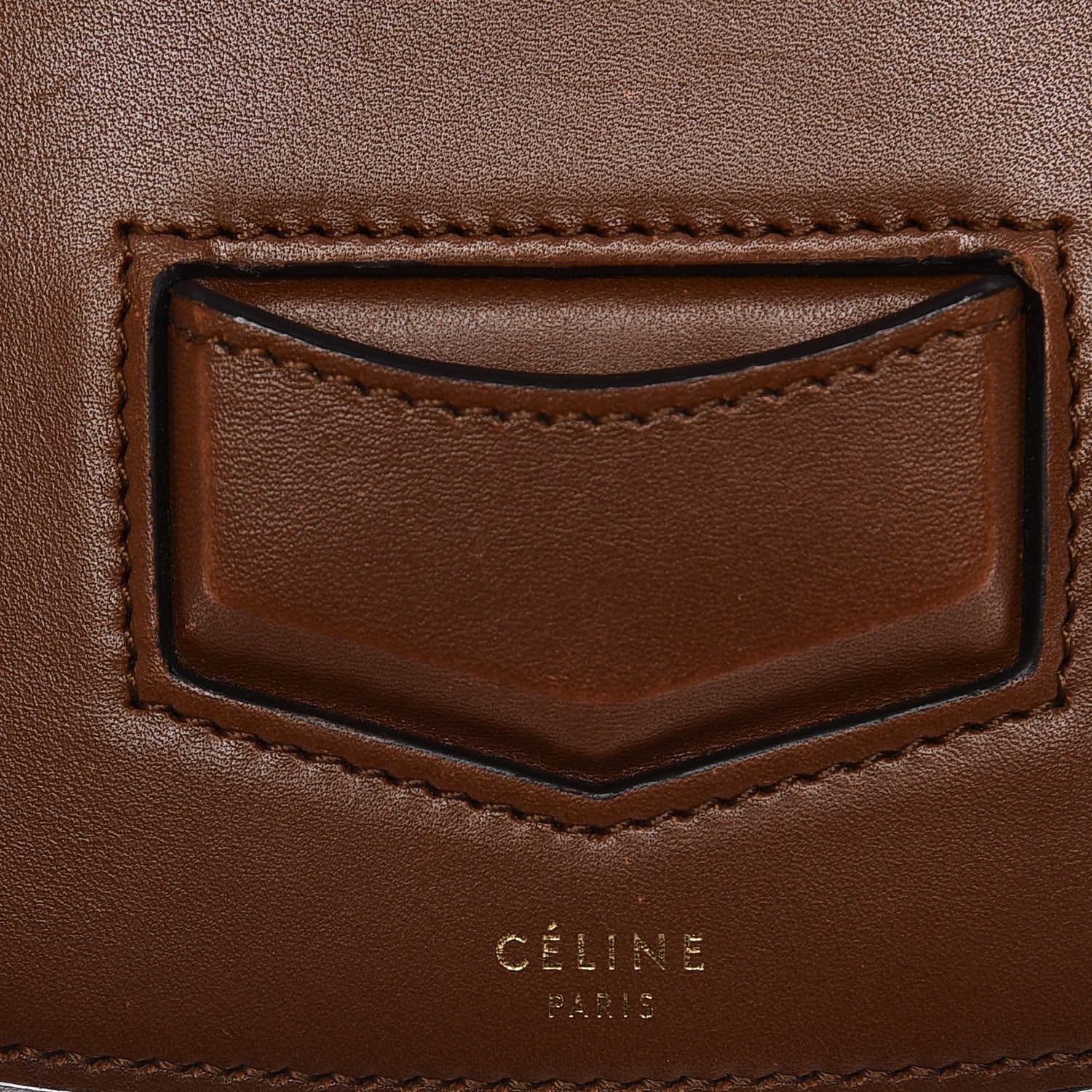 Celine Smooth Calfskin Small Trotteur Brown 7 of 11