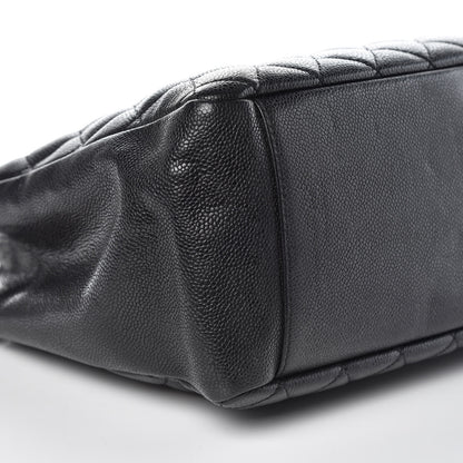 Chanel Caviar Quilted Grand Shopping Tote GST Black 10 of 15