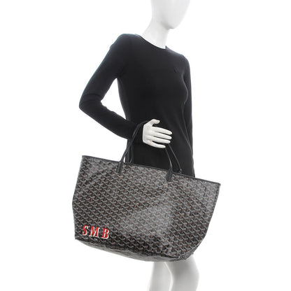 Goyard Goyardine Saint Louis GM Black 2 of 11