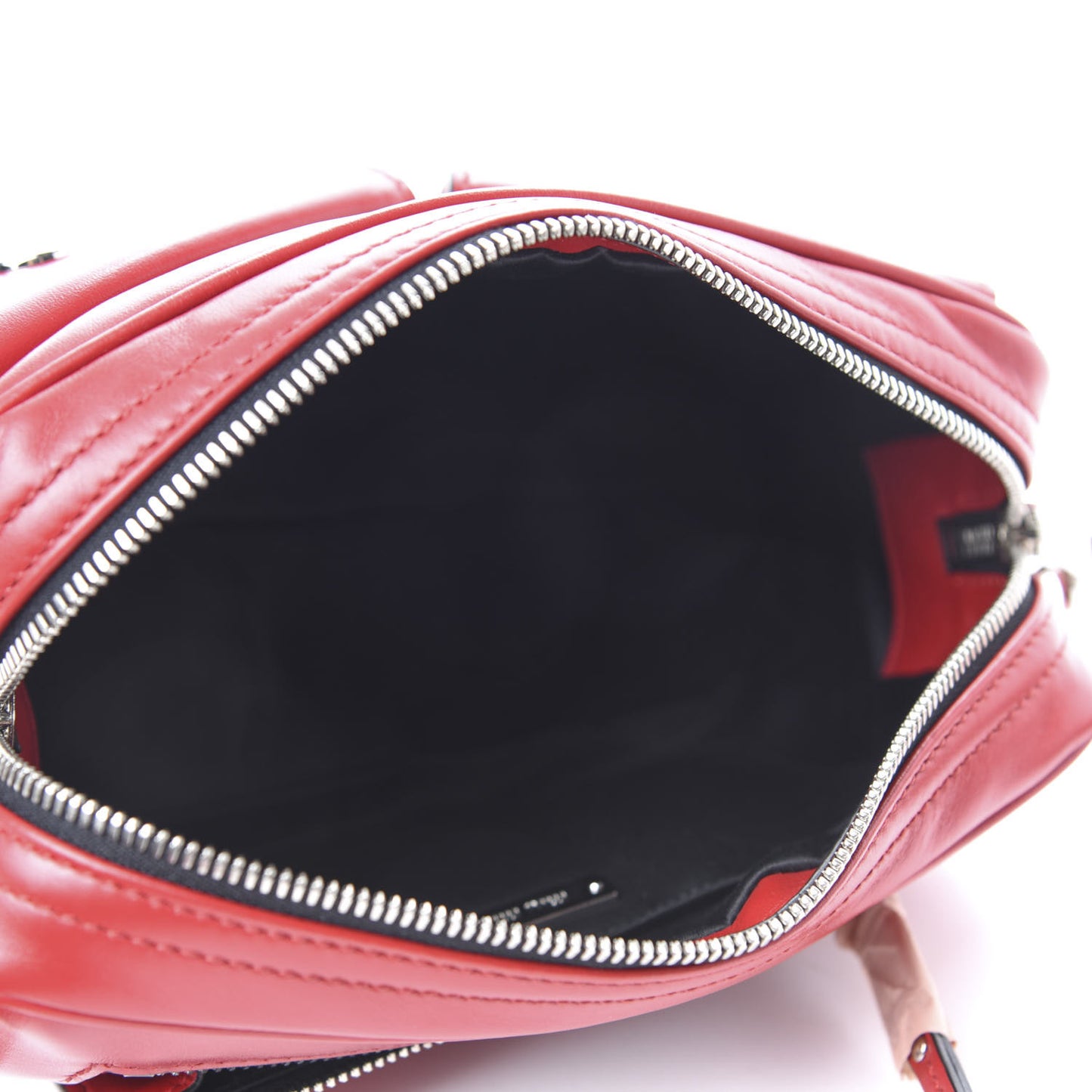 Soft Calfskin Crossbody Bag Fuoco