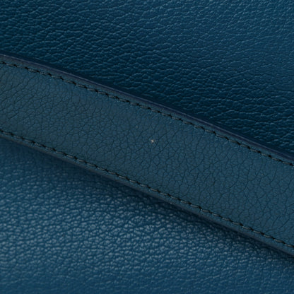Givenchy Sugar Goatskin Medium Antigona Petrol Blue 13 of 14