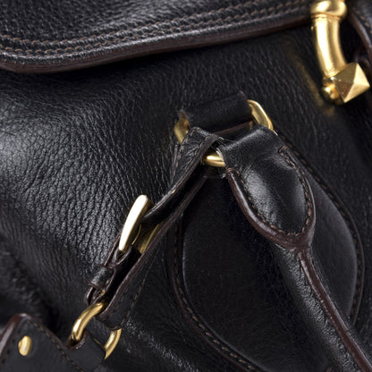 Prada Cervo Deerskin Bag Black 17 of 21