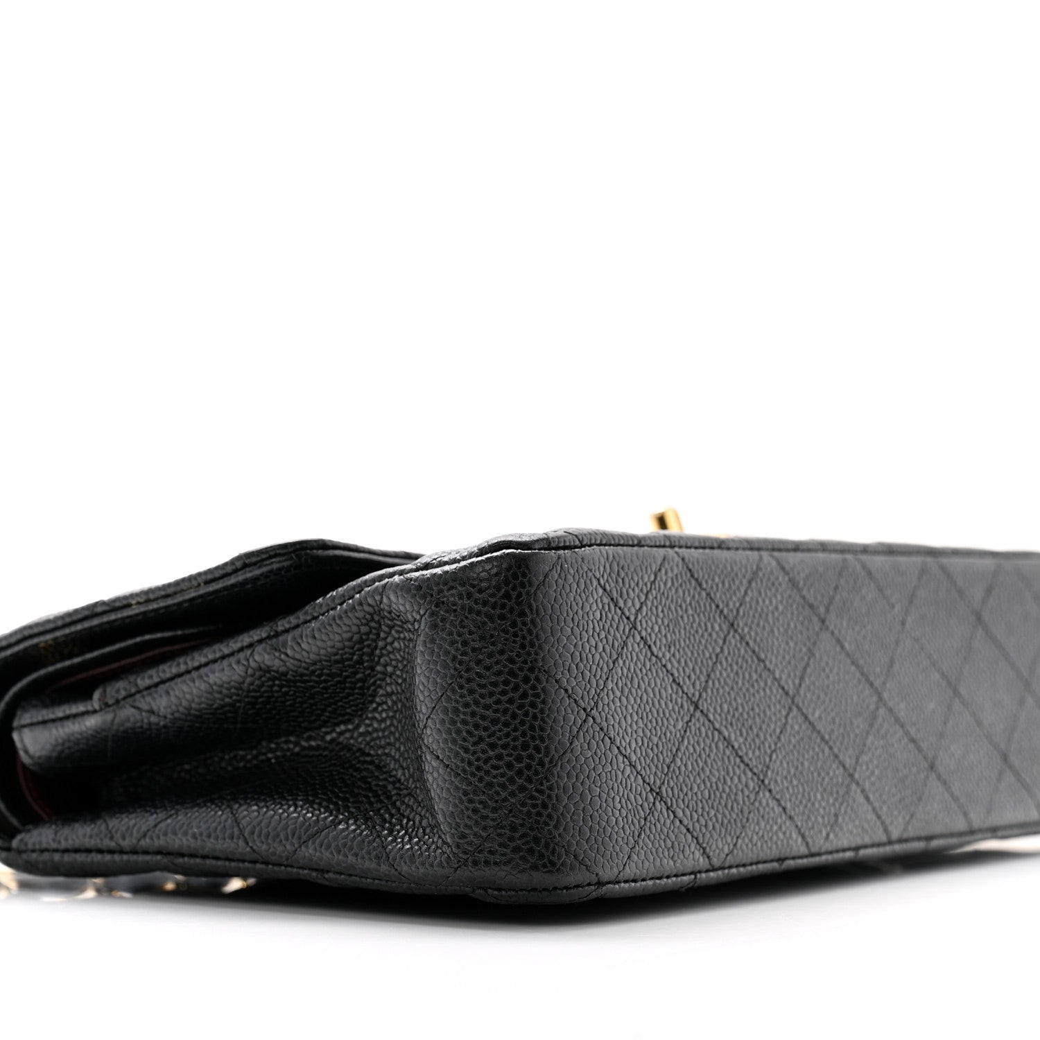 Chanel Caviar Quilted Medium Double Flap Black 9 of 11