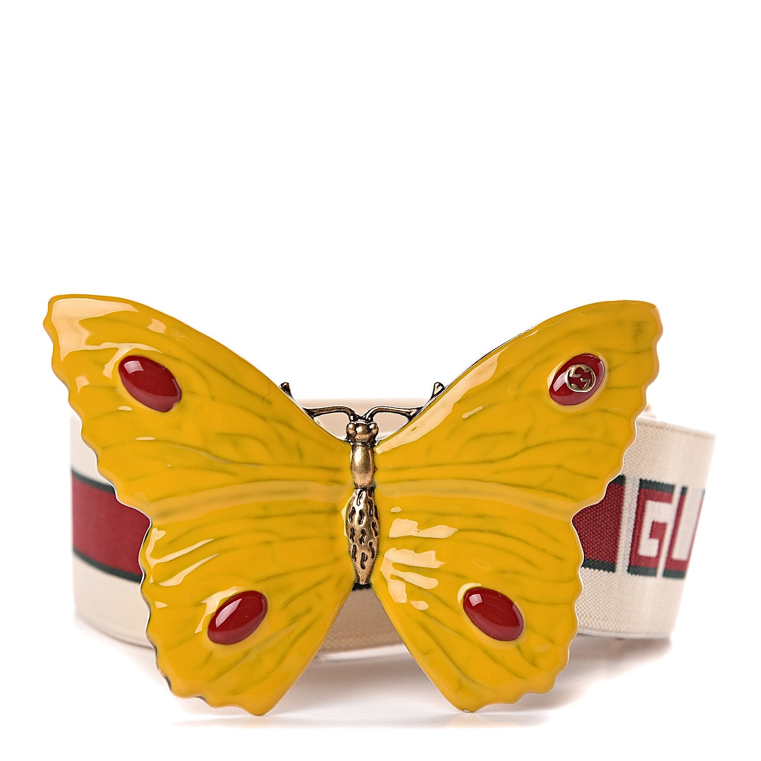 Gucci Enamel Butterfly Belt 100 40 1 of 5