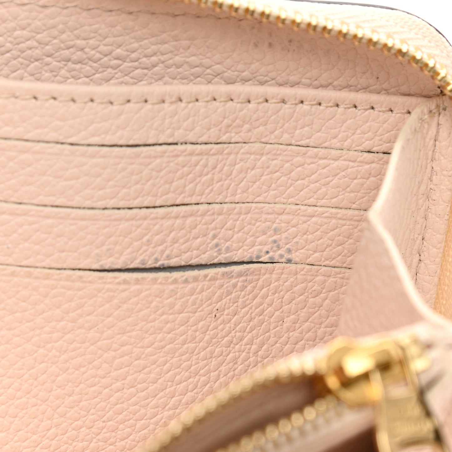 Empreinte Monogram Giant By The Pool Zippy Wallet Cream Saffron