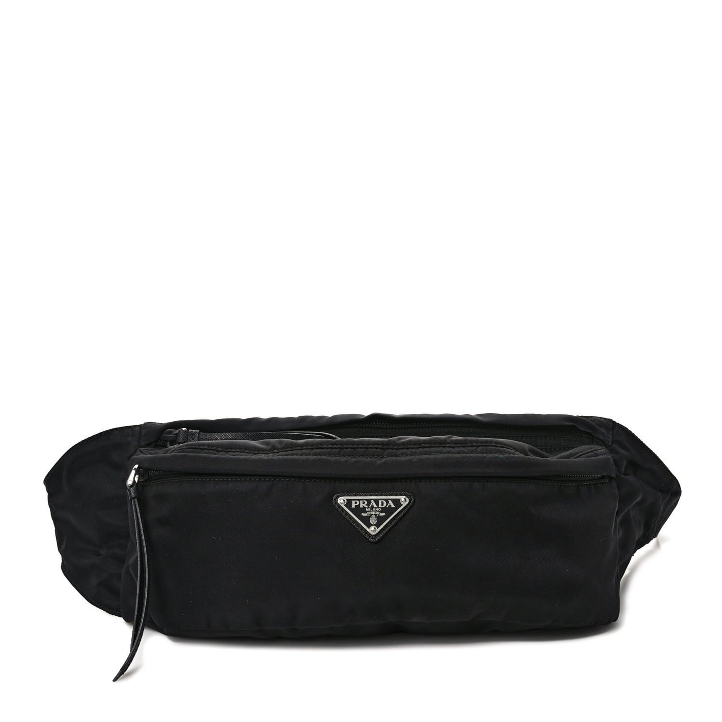 Tessuto Nylon Montagna Belt Bag Black