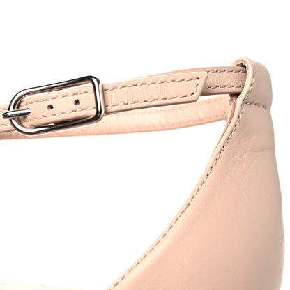 Hermes Calfskin Santorini Sandals 36 Beige Nude 9 of 10