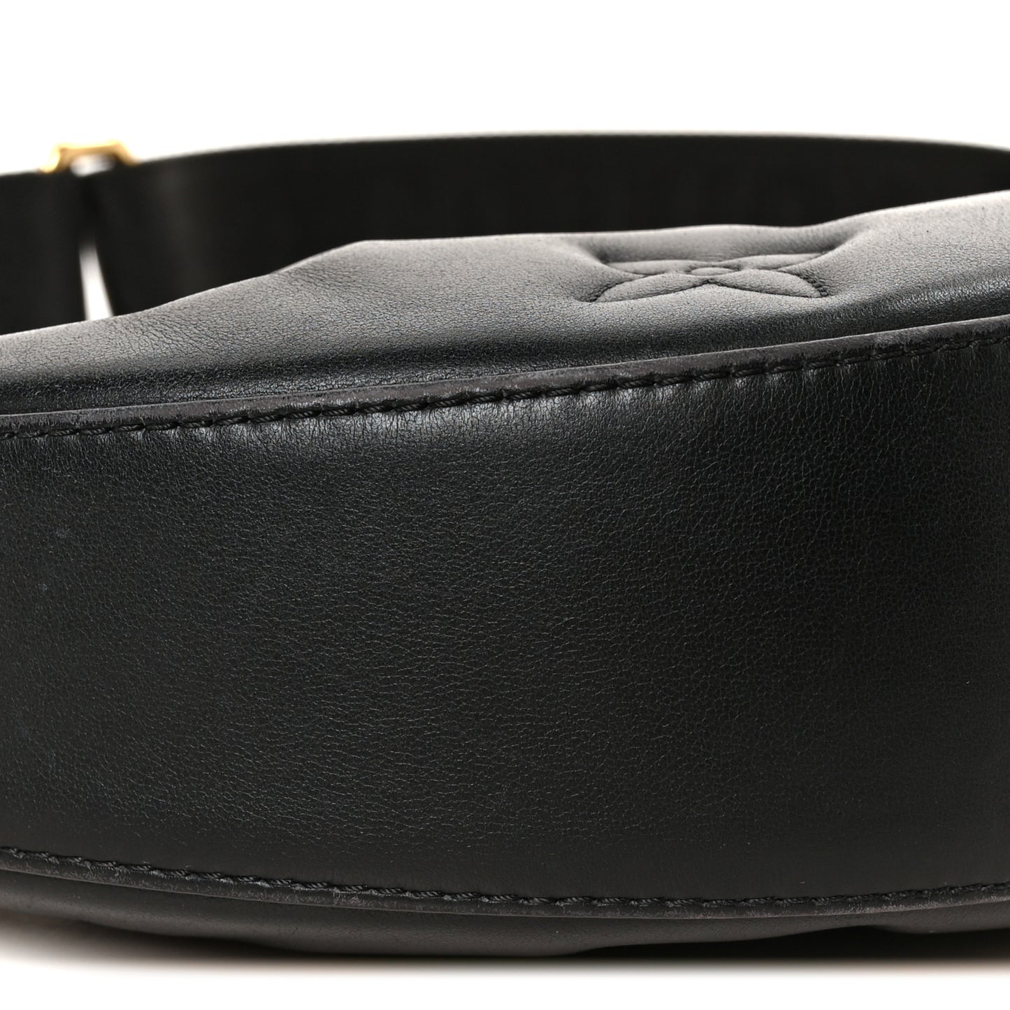 Calfskin Bubblegram Over The Moon Black