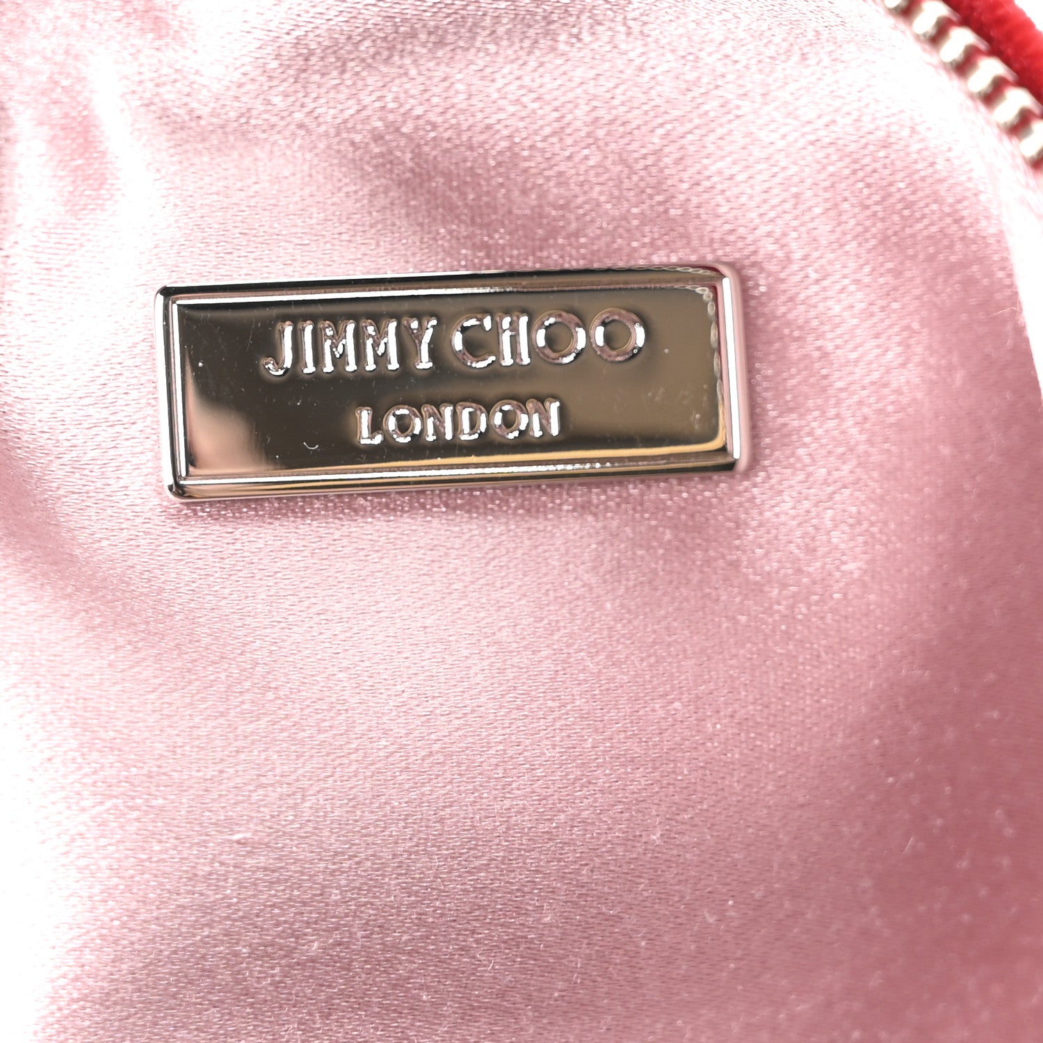 Jimmy Choo Velvet Callie Shoulder Bag Red 6 of 10
