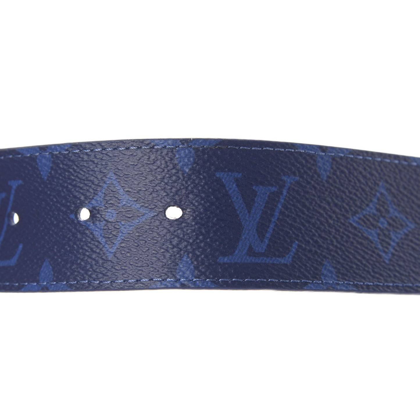 Monogram 40mm Reversible LV Initiales Belt 90 36 Cobalt Blue