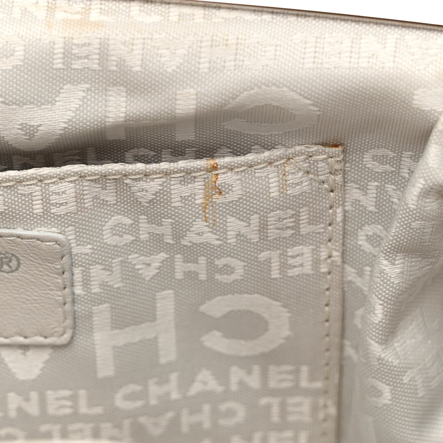 Chanel Rabbit Fur N°5 Frame Bag Beige 11 of 12