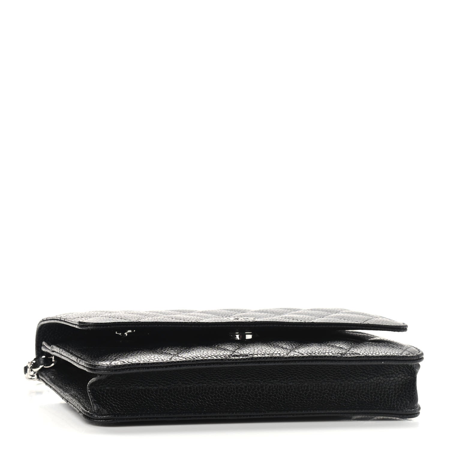Chanel Caviar Quilted Wallet On Chain WOC Black 4 of 10