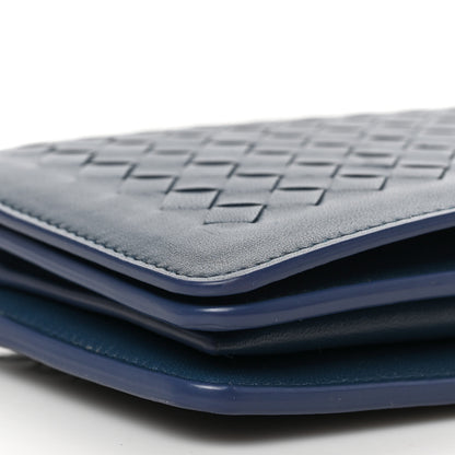 Bottega Veneta Nappa Intrecciato Continental Wallet on Chain Krim 7 of 8