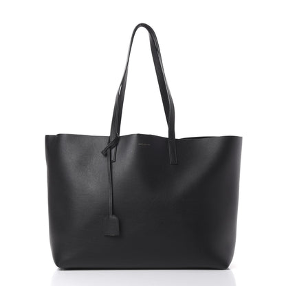 Saint Laurent Calfskin Large Shopping Tote Black 2 of 17