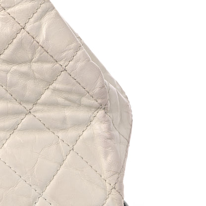 Chanel Aged Calfskin Quilted Small Gabrielle Backpack Black White 11 of 14