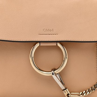 Chloe Calfskin Small Faye Day Shoulder Bag Blush Nude 9 of 14