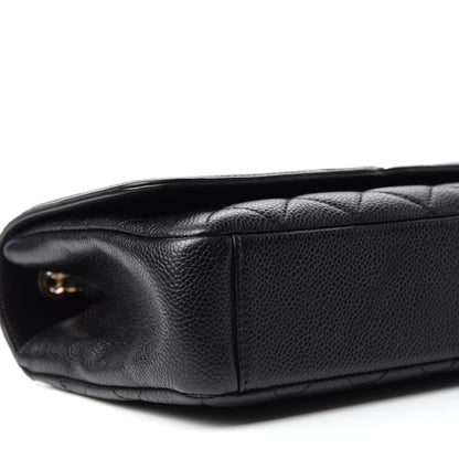 Chanel Caviar Quilted Small CC Filigree Flap Black 6 of 10