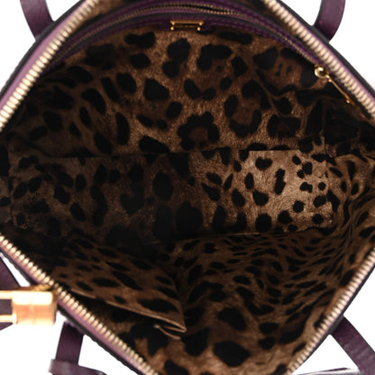 Dolce & Gabbana Dauphine Stampa Shopping Tote Purple 5 of 11
