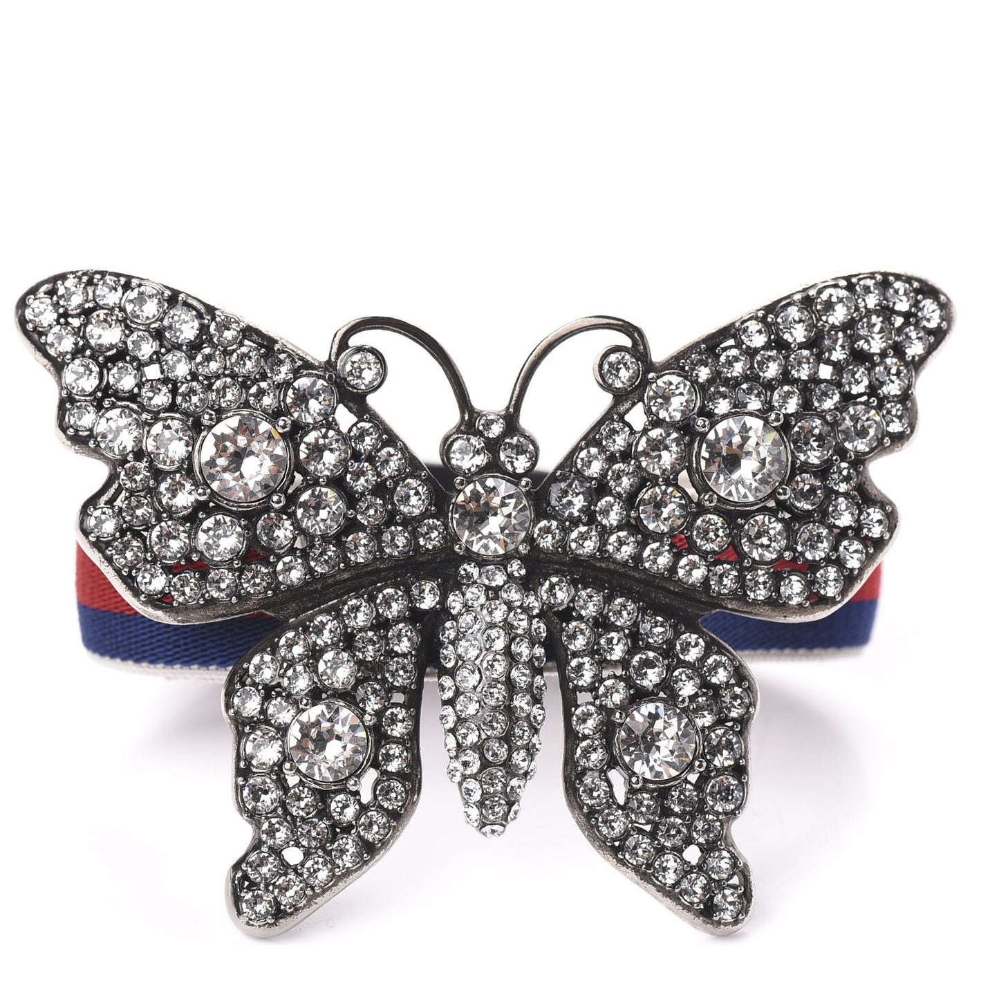 Web Crystal Butterfly Bracelet