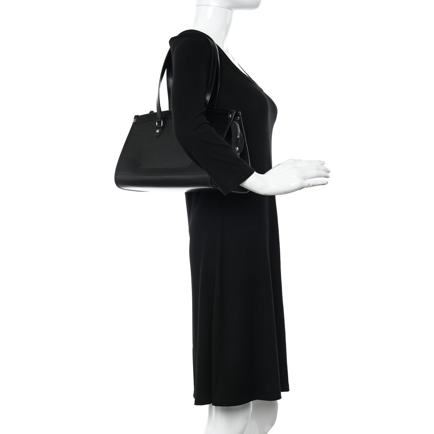 Louis Vuitton Epi Madeline PM Black 2 of 11